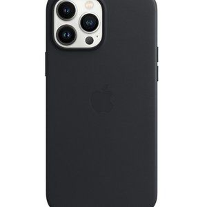 iPhone 13 Pro Max Leather Case with MagSafe - Sequoia GreenActual Color:Midnight